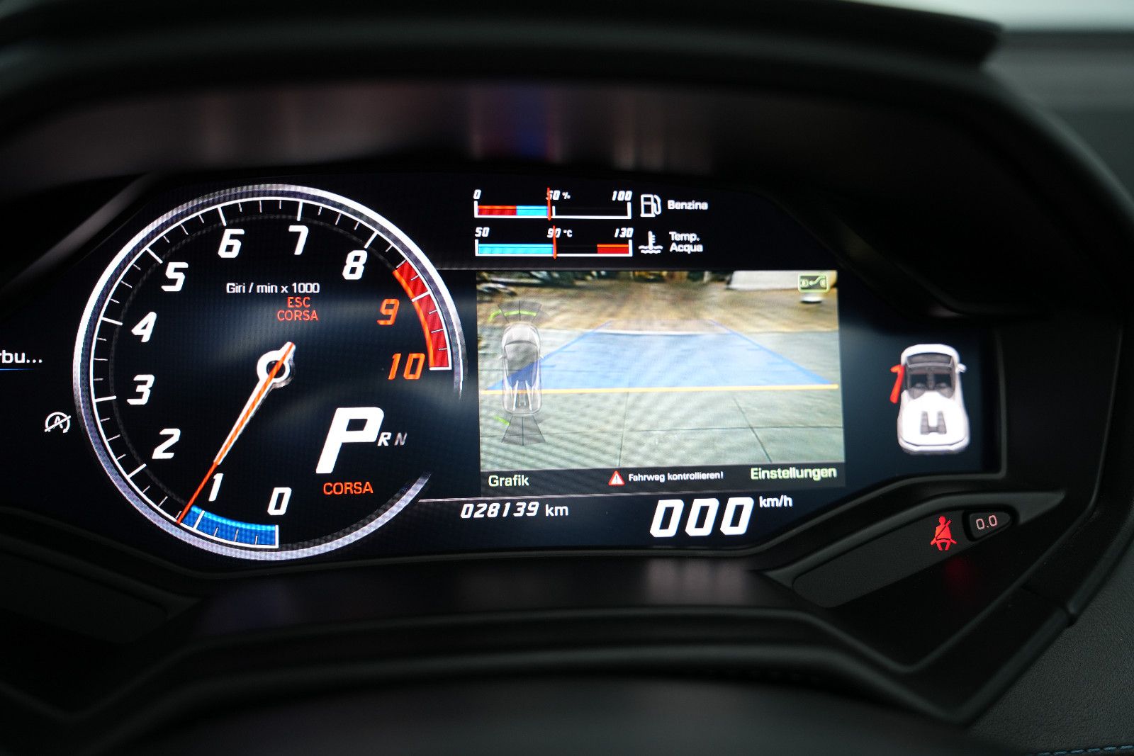 Fahrzeugabbildung Lamborghini Huracán/SPYDER/LIFT/KAMERA/LP610/KERAMIK/