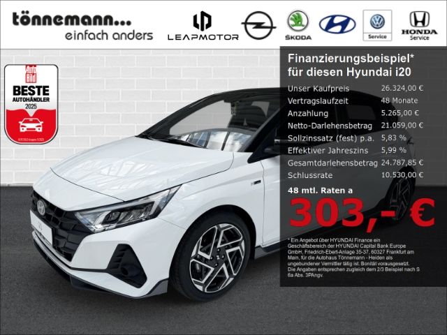 i20 FACELIFT N-LINE T-GDI DCT+VOLL-LED+NAVI+RÜCK