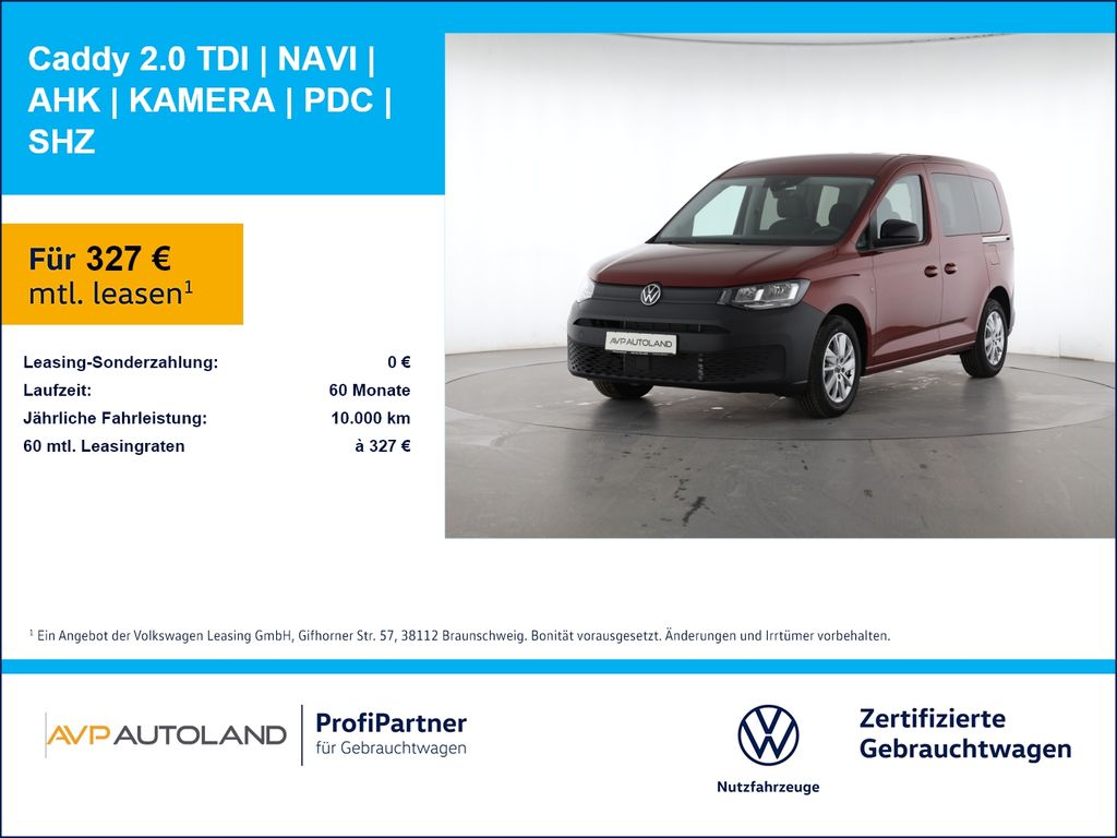 Caddy 2.0 TDI | NAVI | AHK | KAMERA | PDC | SHZ