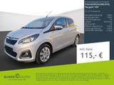Peugeot 108 5T VTI 72 Style S/S - silberne Peugeot 108