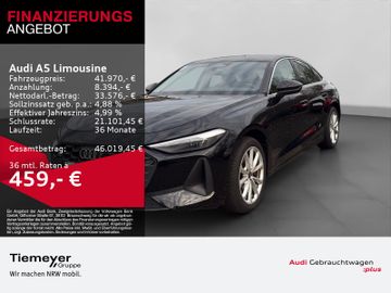 Audi Leasingangebot: Audi A5 Limousine A5 Limo TFSI Q LM18 KAMER AUDI-SOUN