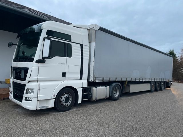 MAN TGX 18.500 XXL, Automatik, EURO6 + Schmitz Anh.