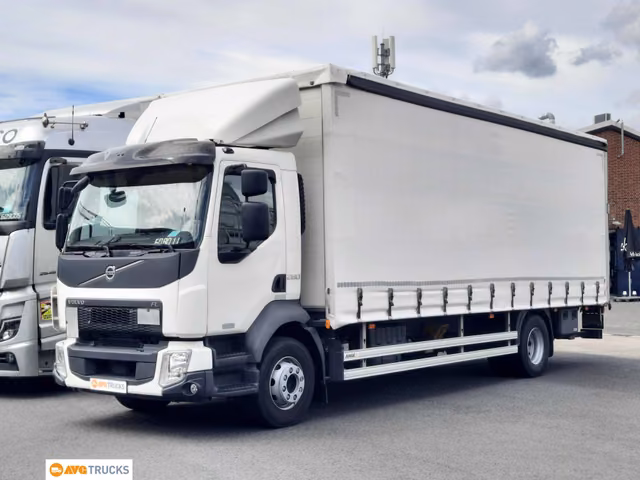 Volvo FL 280 prelată culisantă Edscha oblon hidraulic cârlig de remorcare ACC Klima