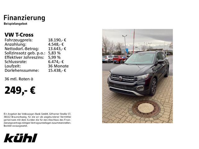 Volkswagen T-Cross 1.0 TSI United Navi, ACC, Kamera