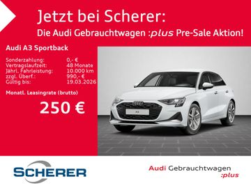 Audi Leasingangebot: Audi A3 Sportback advanced 35 TFSI KAMERA ACC VIRTUAL