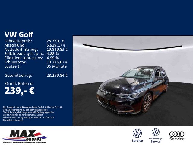 Golf VIII 2.0 TDI DSG ACTIVE AHK+IQ. LIGHT+PANO+