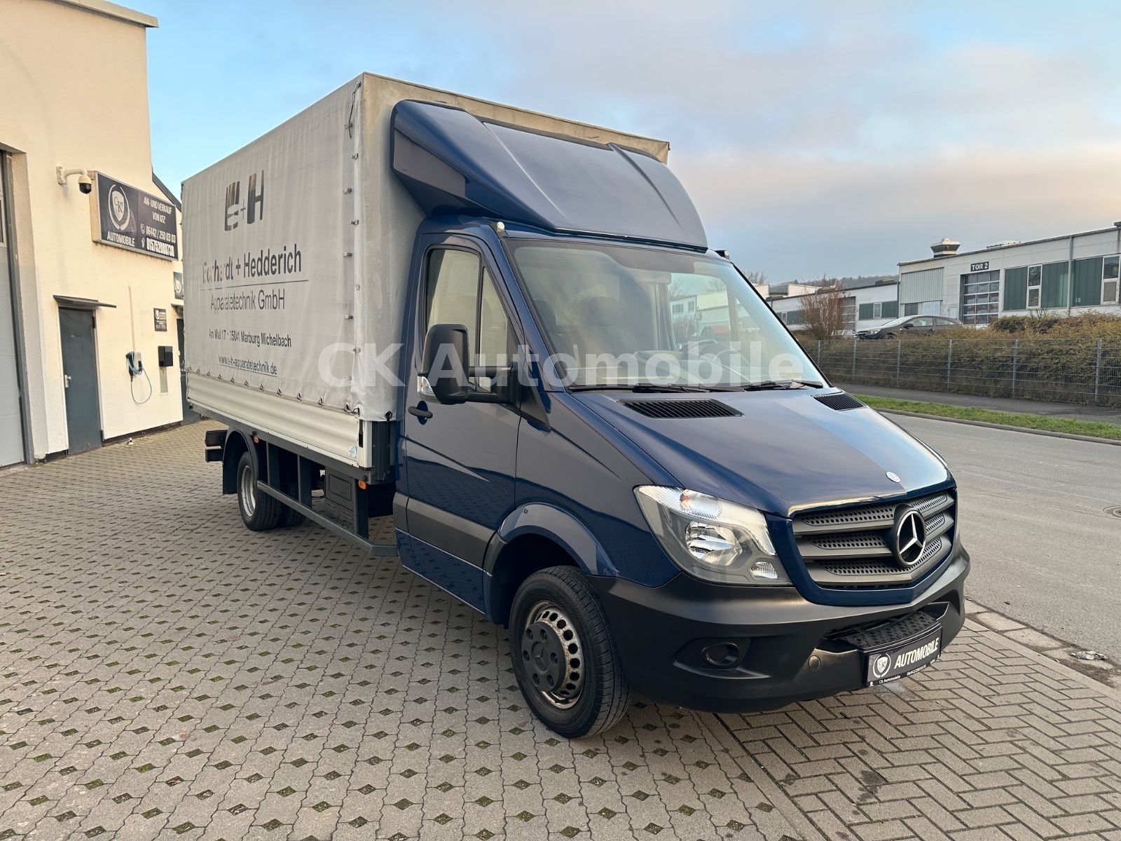 Fahrzeugabbildung Mercedes-Benz Sprinter II Pritsche/Plane 516CDI/Navi/Klima/AHK