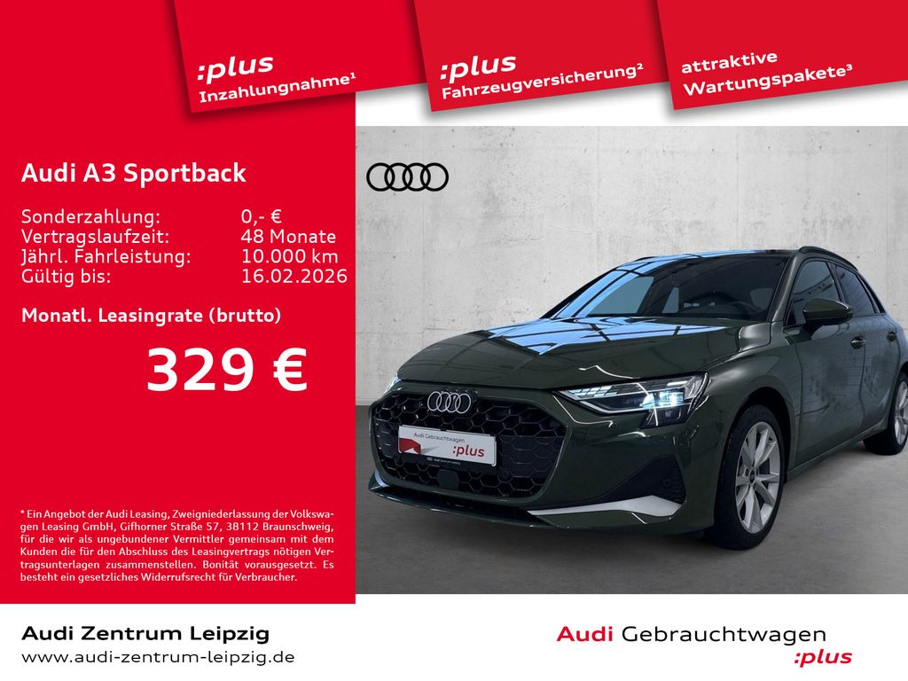 A3 Sportback 30 TFSI advanced S tronic *LED*Navi