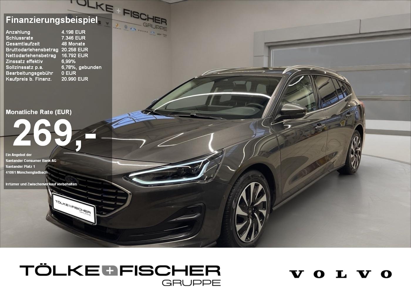 Ford Focus Turnier 1.5 EcoBlue Titanium AHK AUT Navi