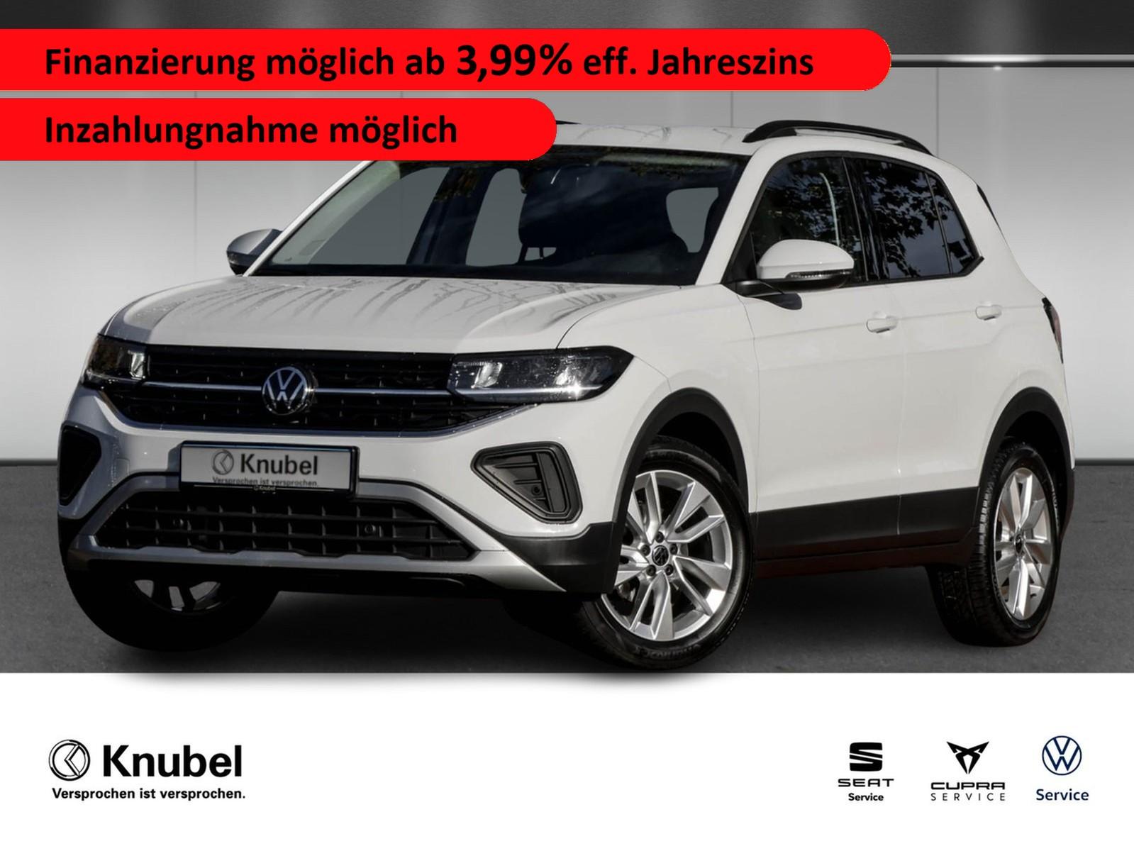 Volkswagen T-Cross Life 1.0 TSI LED Navi AHK TravelAss. 17"