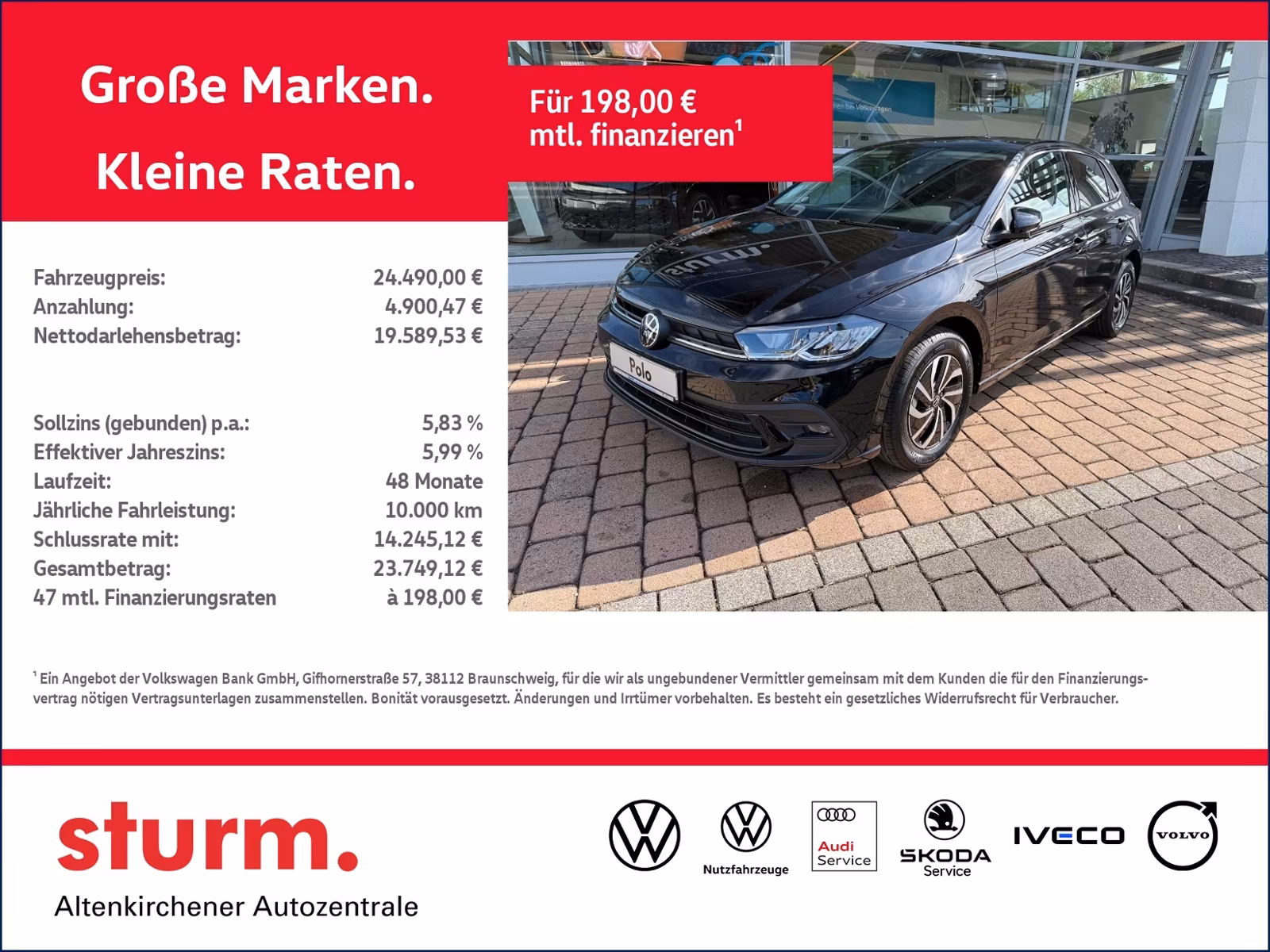 Volkswagen Polo Life 1,0 l *Kamera, LED, AppConnect*