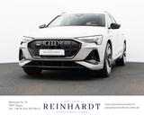 Audi E-TRON 55 2x S LINE BLACK 22Z./ACC/PANO/KAM./SHZ - mit Elektro-Antrieb: Beige, Scheckheftgepflegt