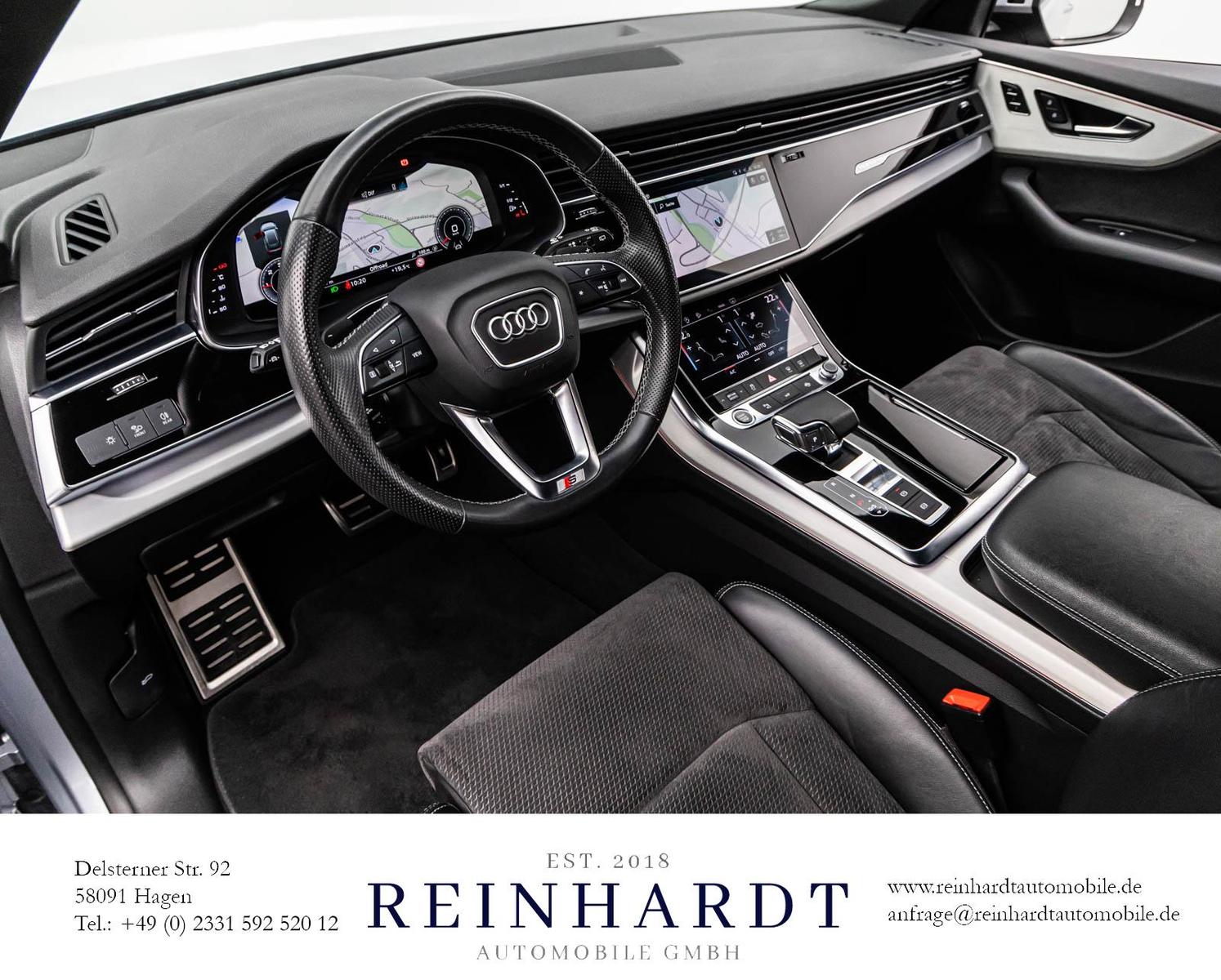 Audi Q8 50TDi Q 2x S LINE BLACK HD-MATRIX/22/ACC/360°