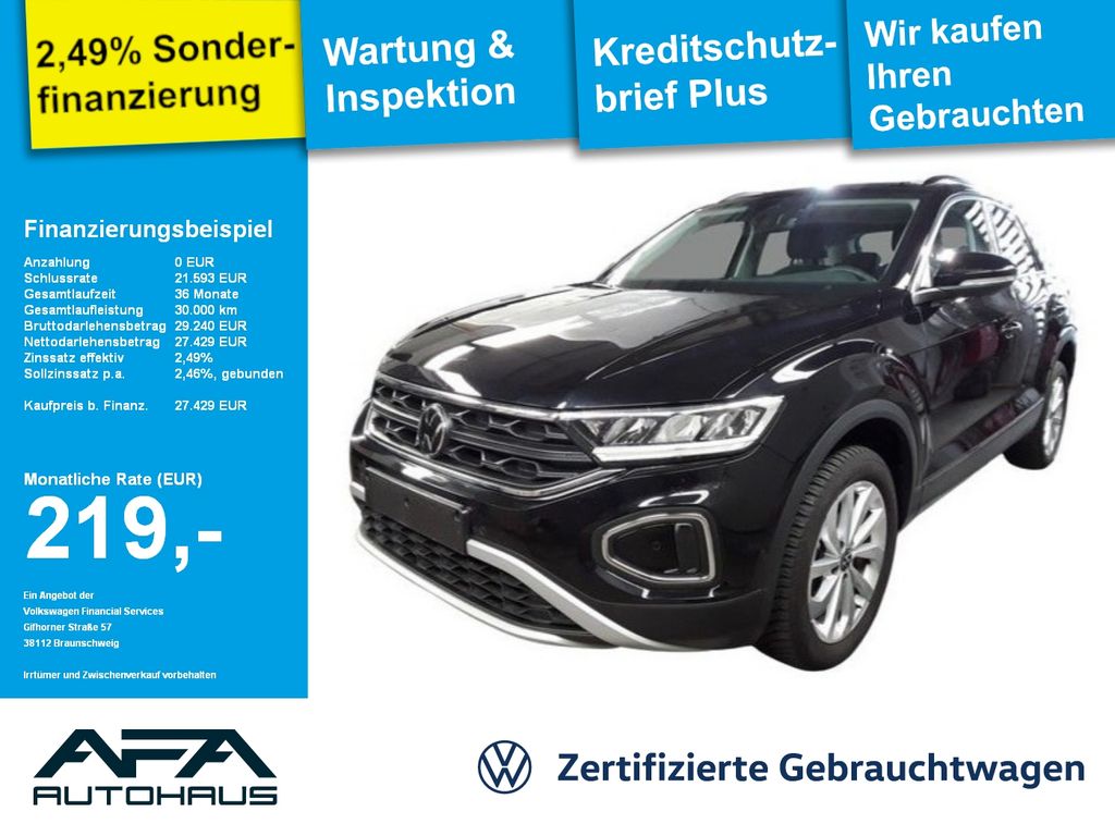 Volkswagen T-Roc 1.5 TSI LIFE DSG Navi*LED*RFK*App-Connect