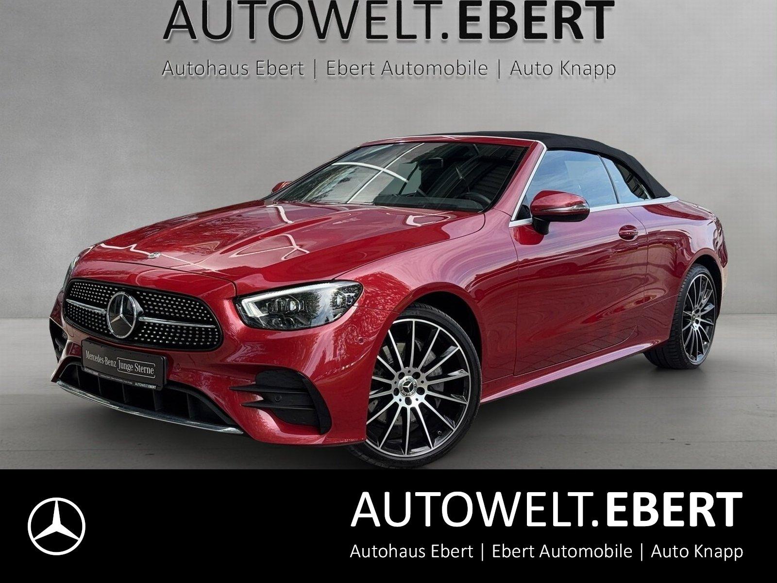 Mercedes-Benz E220d 4M Cabrio AMG Memo DISTR MLED HUD AIRSCARF