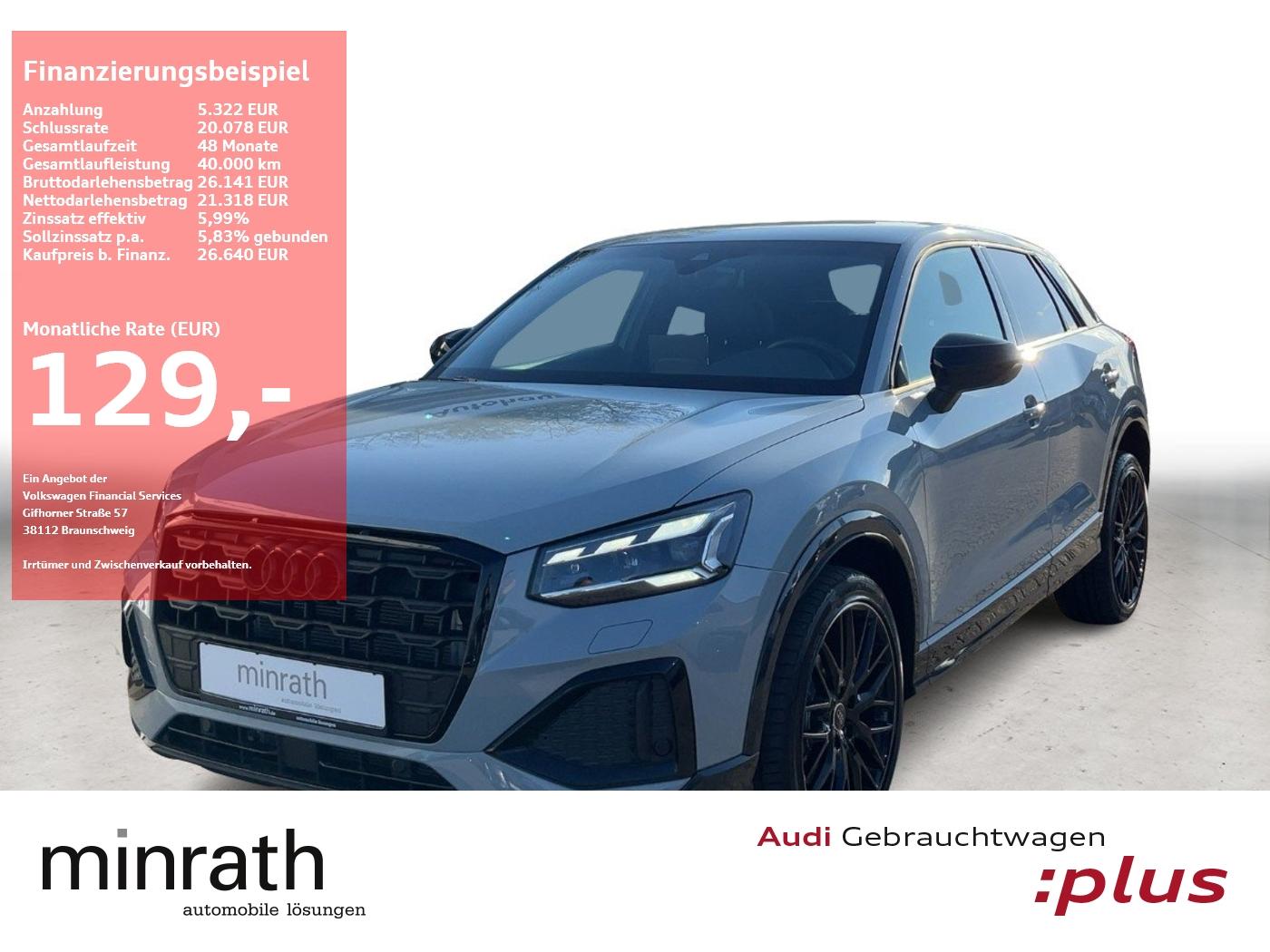 Audi Q2 advanced 30 TFSI MATRIX+BLACK+NAVI+RFK+SHZ+PD