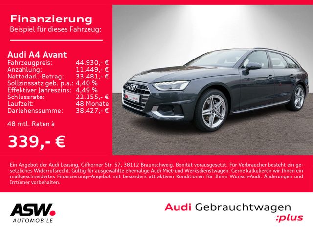 Audi A4 Avant advanced 40TDI quattro Navi LED Pano AC