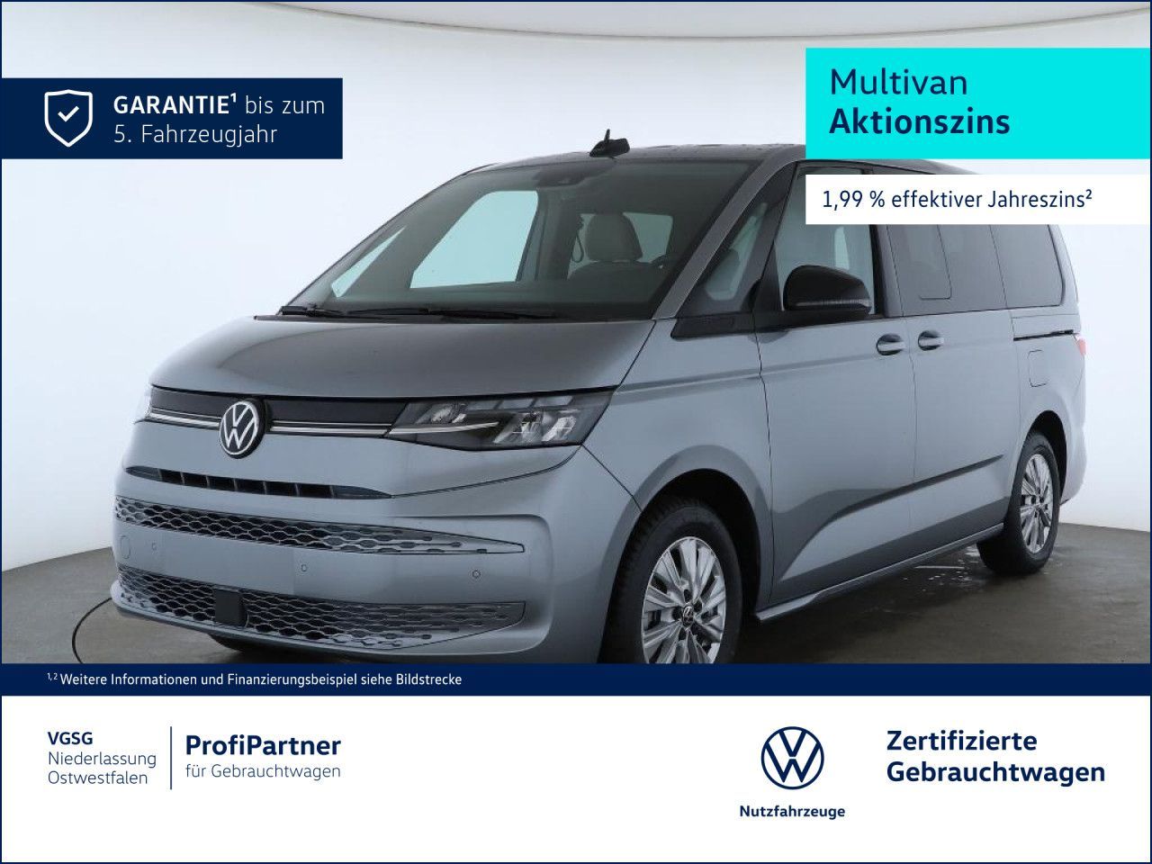 Volkswagen Multivan Life Lang AHK 7-Sitzer Bluetooth LED