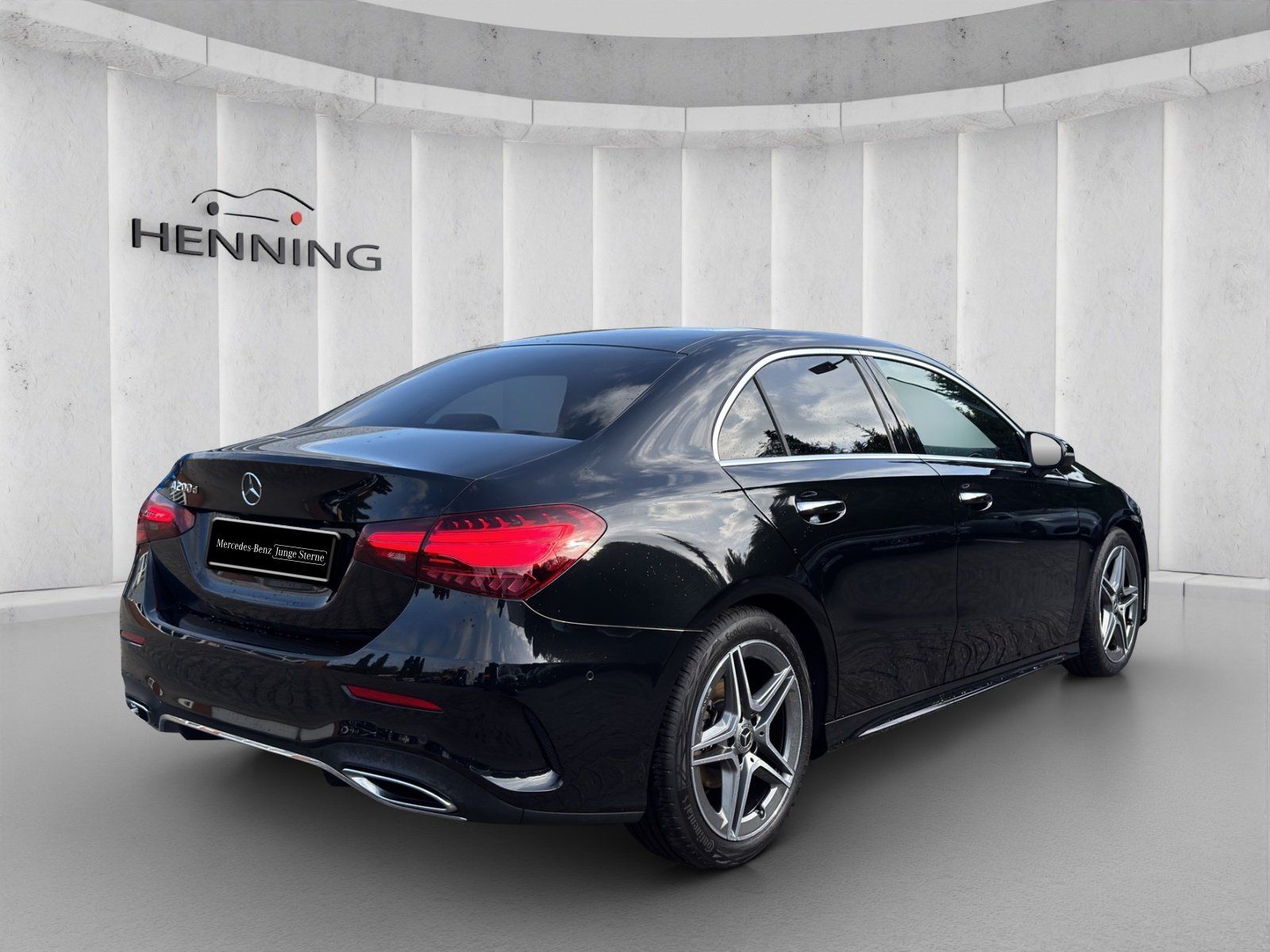 Mercedes-Benz A 200 d Limousine AMG Kamera Ambiente Spurhalte foto 5