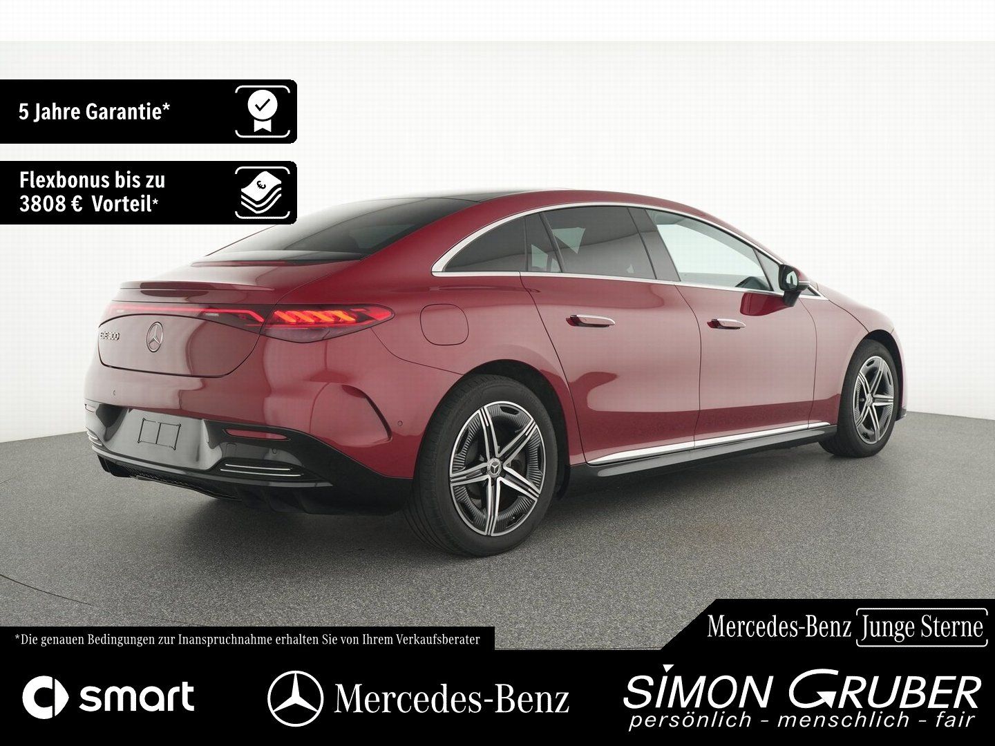 Fahrzeugabbildung Mercedes-Benz EQE 300 AMG Pano Ambi Memory LED Keyless Kamera