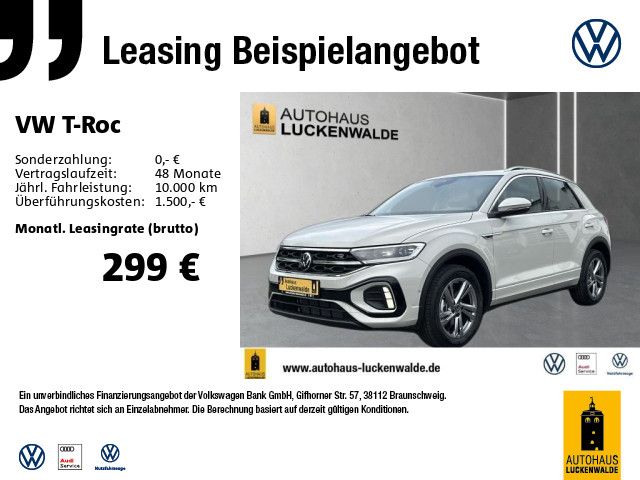 Volkswagen T-Roc 1.0 TSI R-Line *ACC*LED+*SHZ*