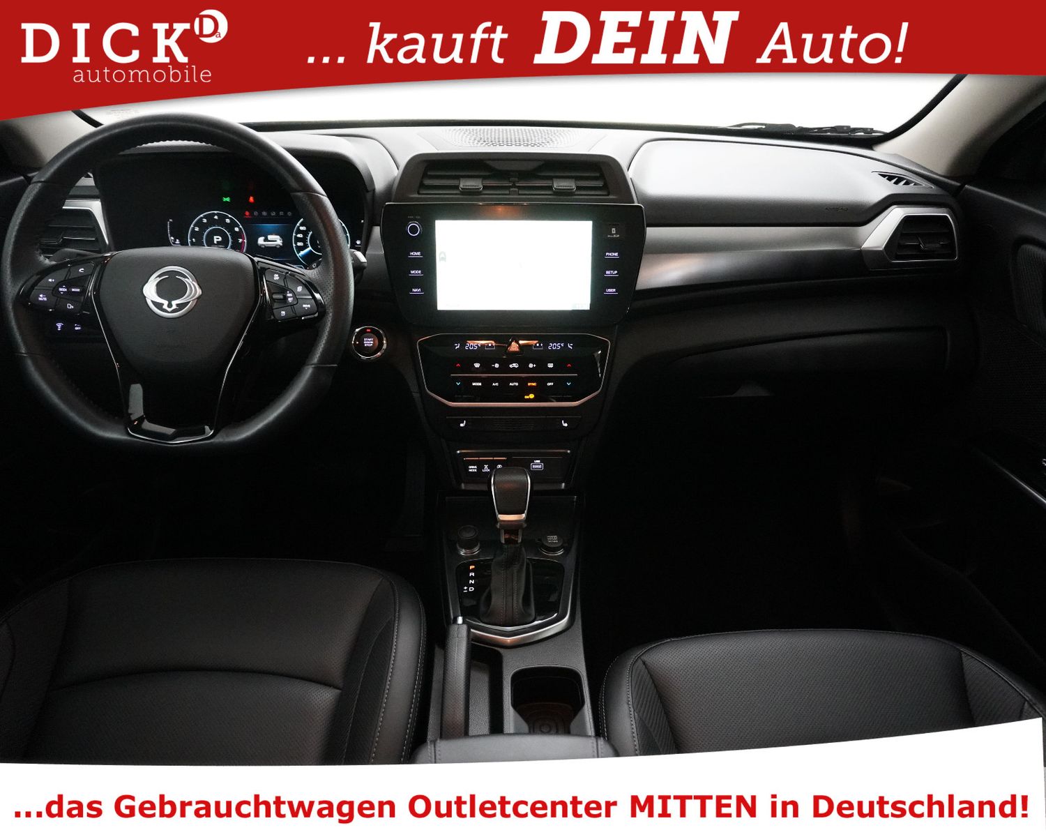 Fahrzeugabbildung Ssangyong Tivoli 1.5 Aut LEDER+PANO+VIRTU+NAV+LED+SHZ+KAM+