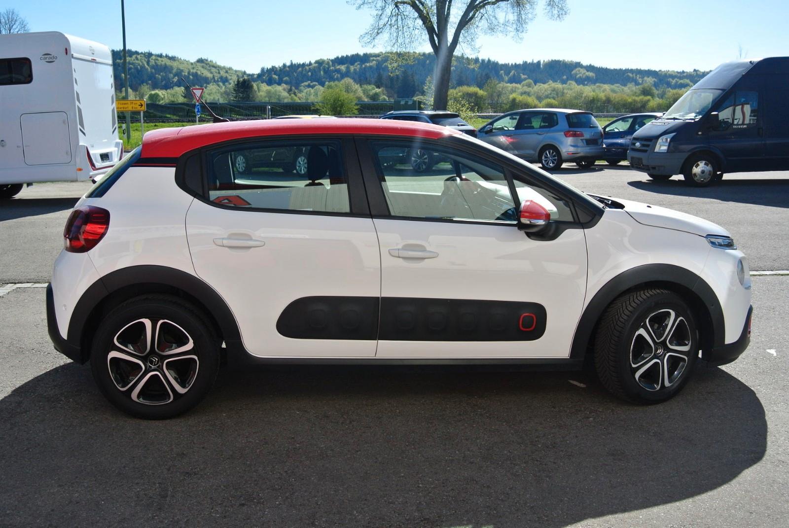 Citroën C3 Shine 110 PS,Klima,Navy,Garantie,8 Reifen