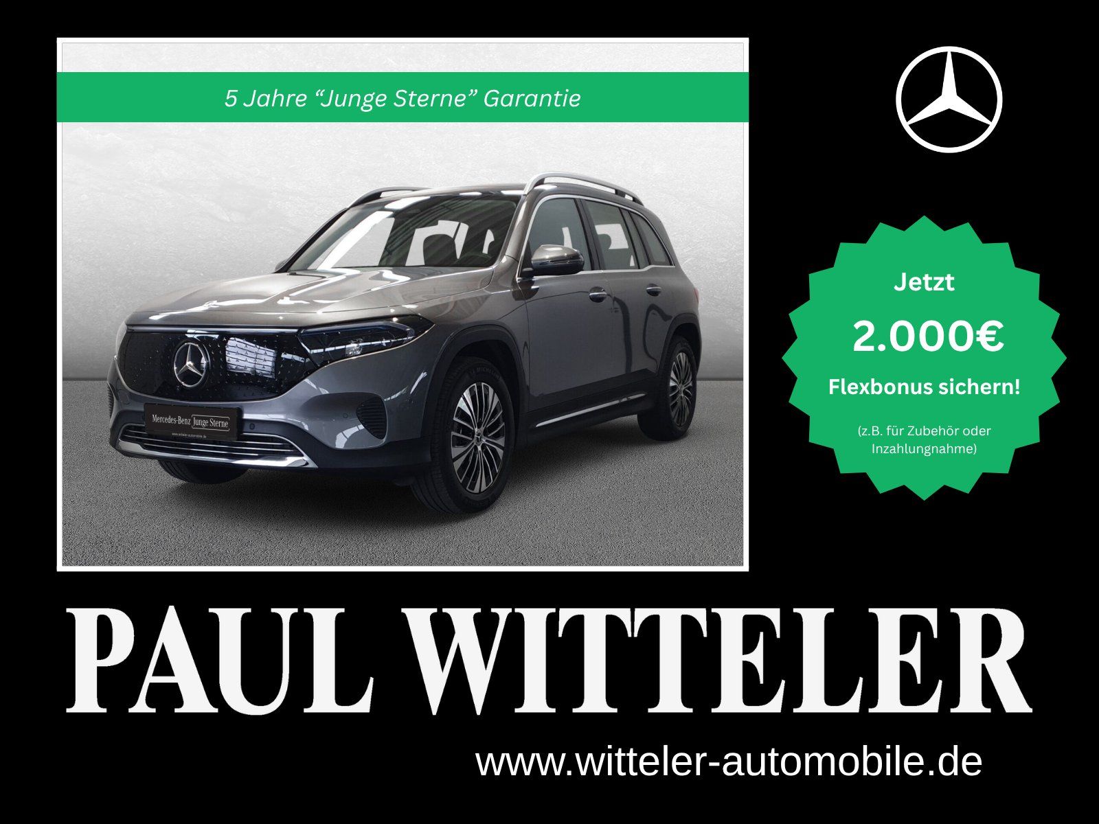 Mercedes-Benz EQB 250+ Pano/360°/Burmester/Fahrassistenz-Paket
