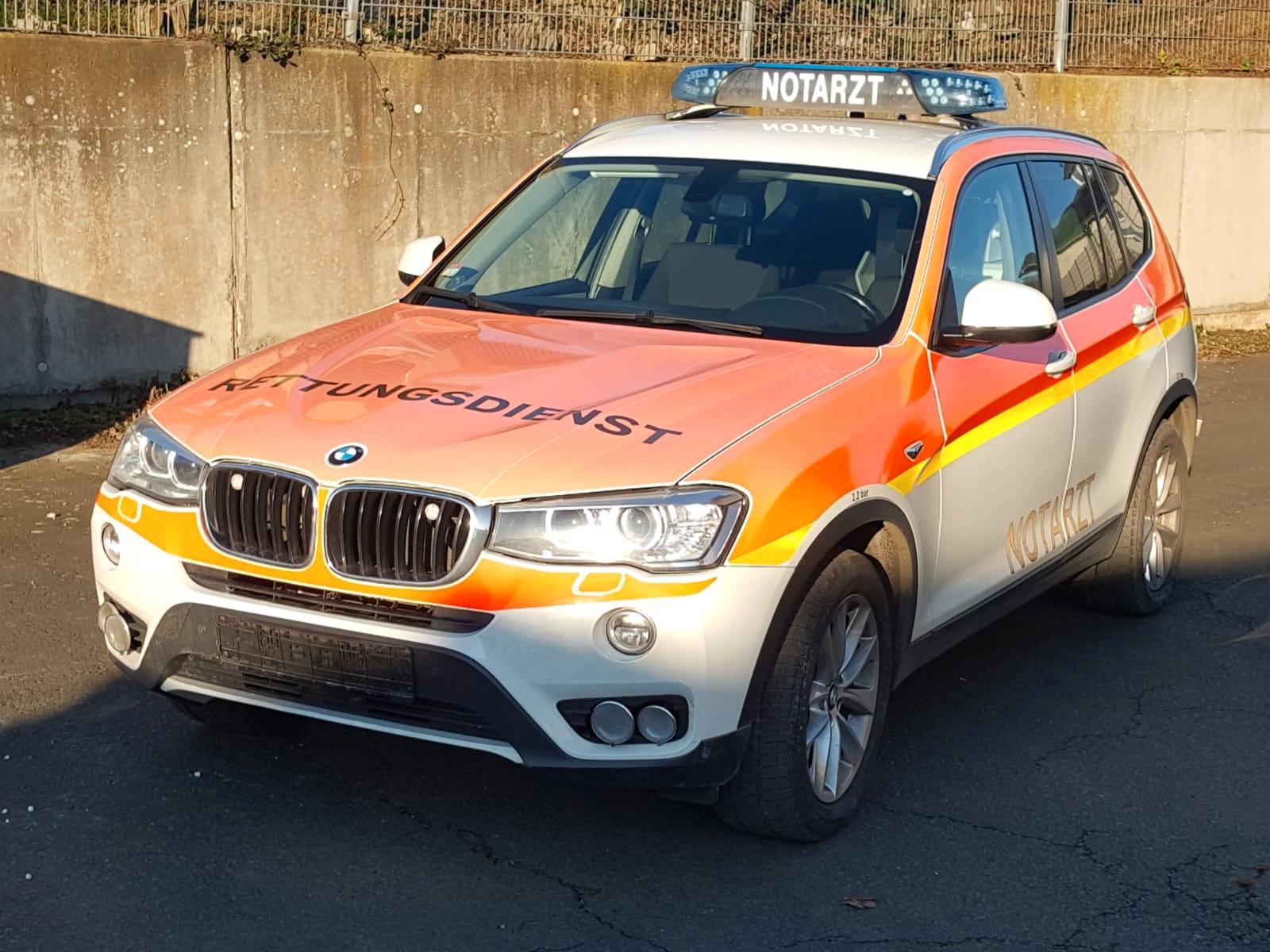 BMW X3 xDrive 20 d Notarzt, NEF