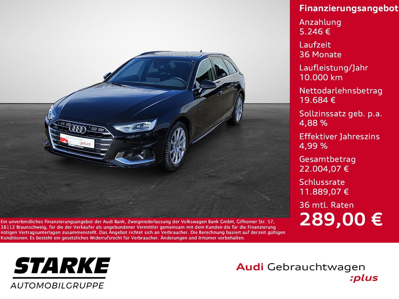 Audi A4 Avant 35 TFSI advanced NaviPlus AHK APS-Plus 