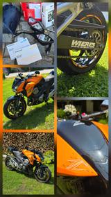 Kawasaki Z800e 1.Hand wenig Kilometer Kawa orange schwarz - Offers