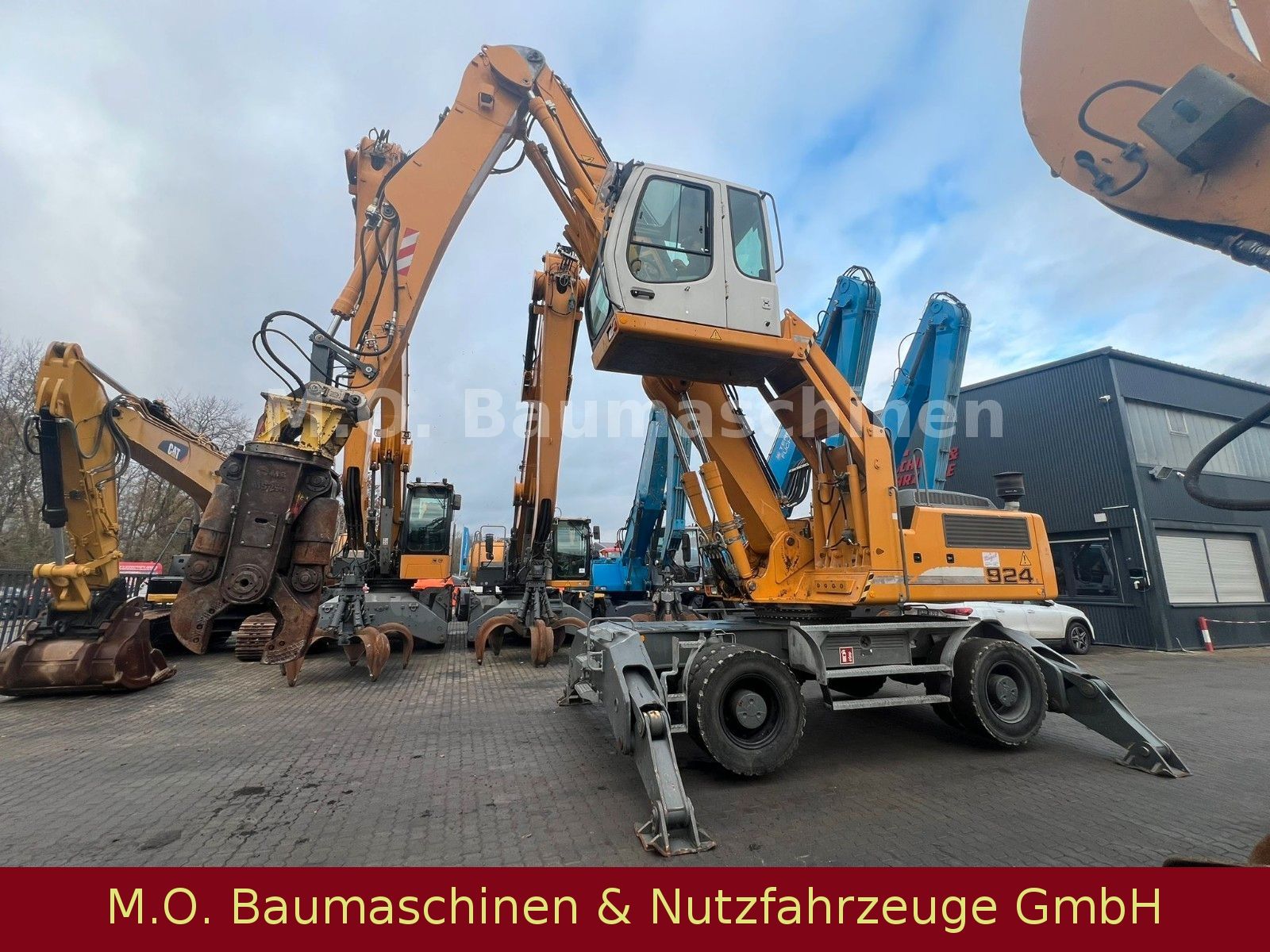 Fahrzeugabbildung Liebherr A 924 C Litronic /Schrottschere/Umschlagbagger