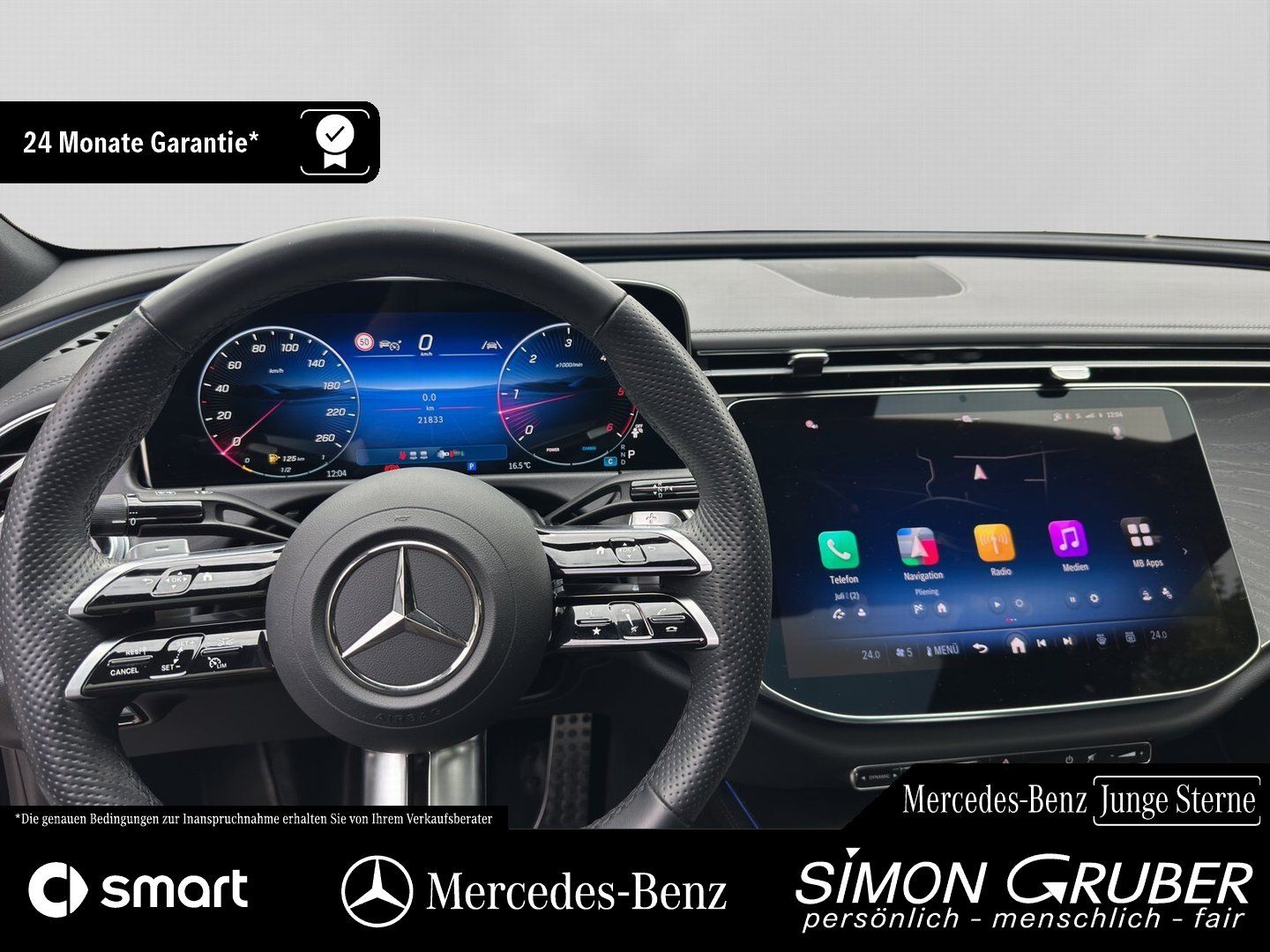 Fahrzeugabbildung Mercedes-Benz E 220 d AMG Night Servolock Pano Burm4D AHK