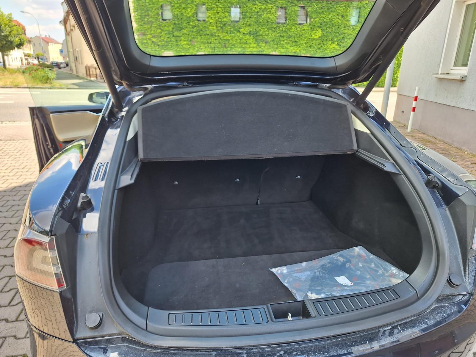 Tesla Model S P85 | 367 ch | BVA | Batterie SOH 93 % | Toit panoramique | Suspension pneumatique | Cuir | GPS