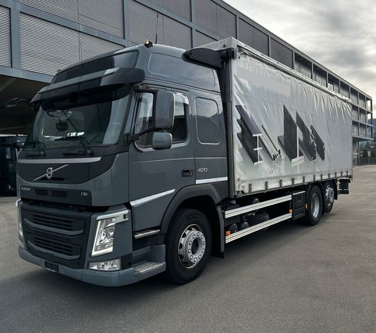 Volvo FM420 6x2R, E6, VEB, Ladebordwand