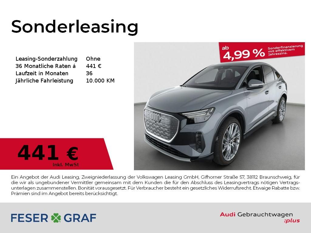 Audi Q4 Sportback e-tron 35 S line/AHK/Kamera/Matrix/