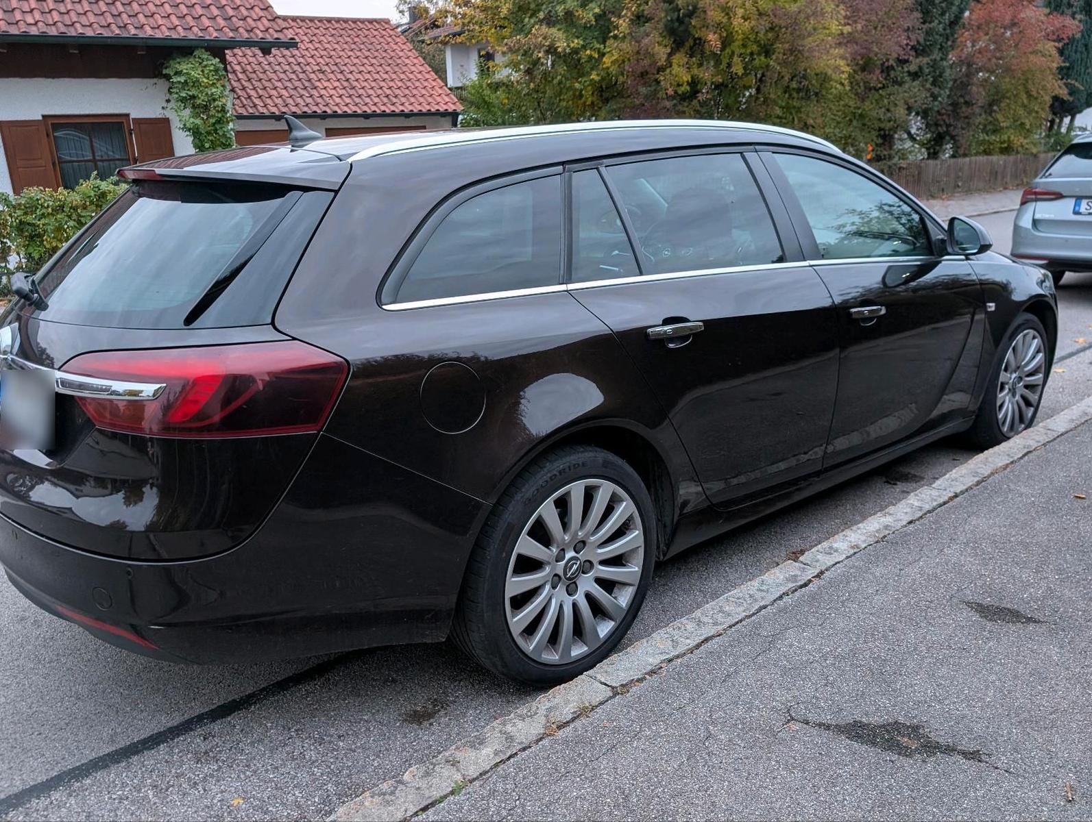 Opel Insignia 2014 — rear view