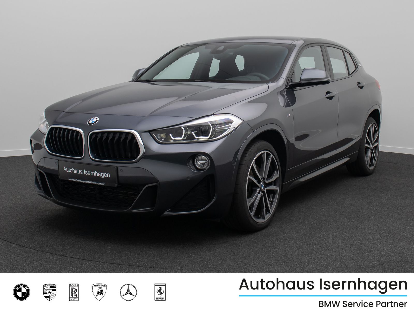 Fahrzeugabbildung BMW X2 sD18i M Sport AHK Kamera GeschwindiReg 19Zoll