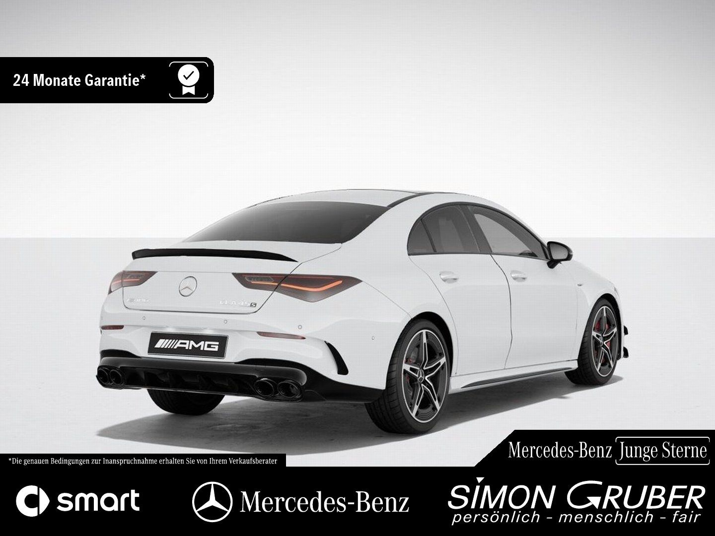 Fahrzeugabbildung Mercedes-Benz CLA 45 S 4M AMG Aero Burm Pano MBeam 360 drivers