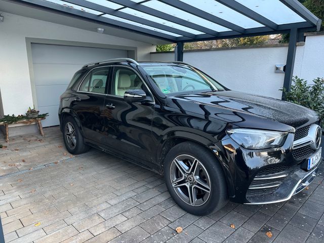 MERCEDES-BENZ GLE 350 d 4MATIC AMG Leder beige Garantie