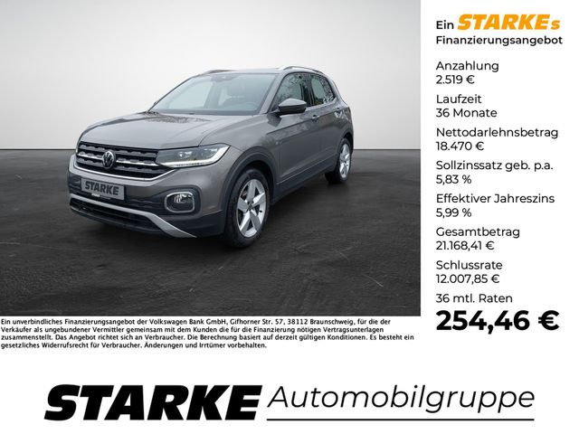 Volkswagen T-Cross 1.0 l TSI DSG Style  AHK Navi LED Kamera