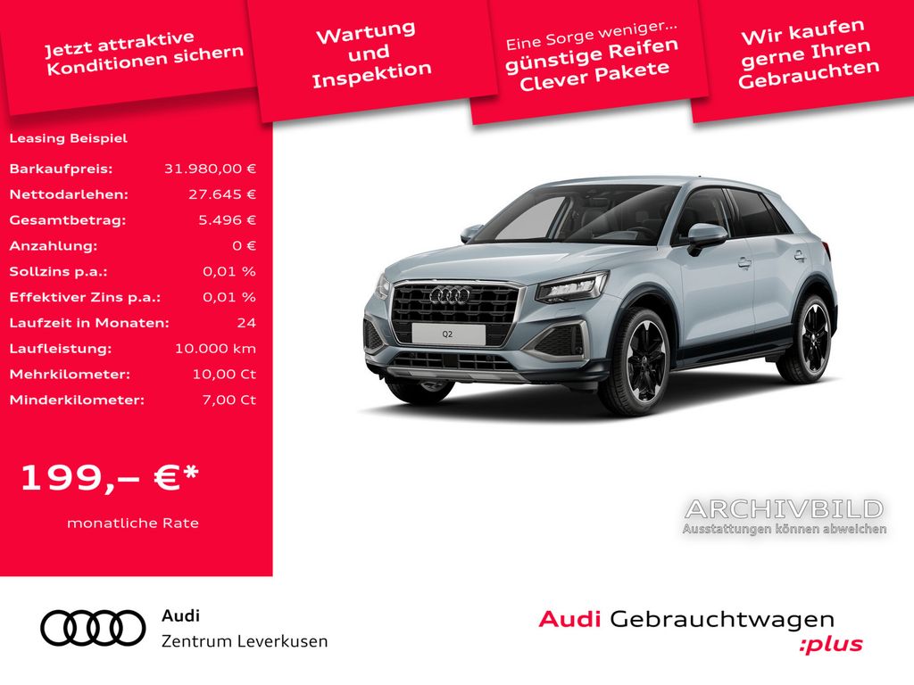 Audi Q2 LED VIRT AHK NAVI SHZ