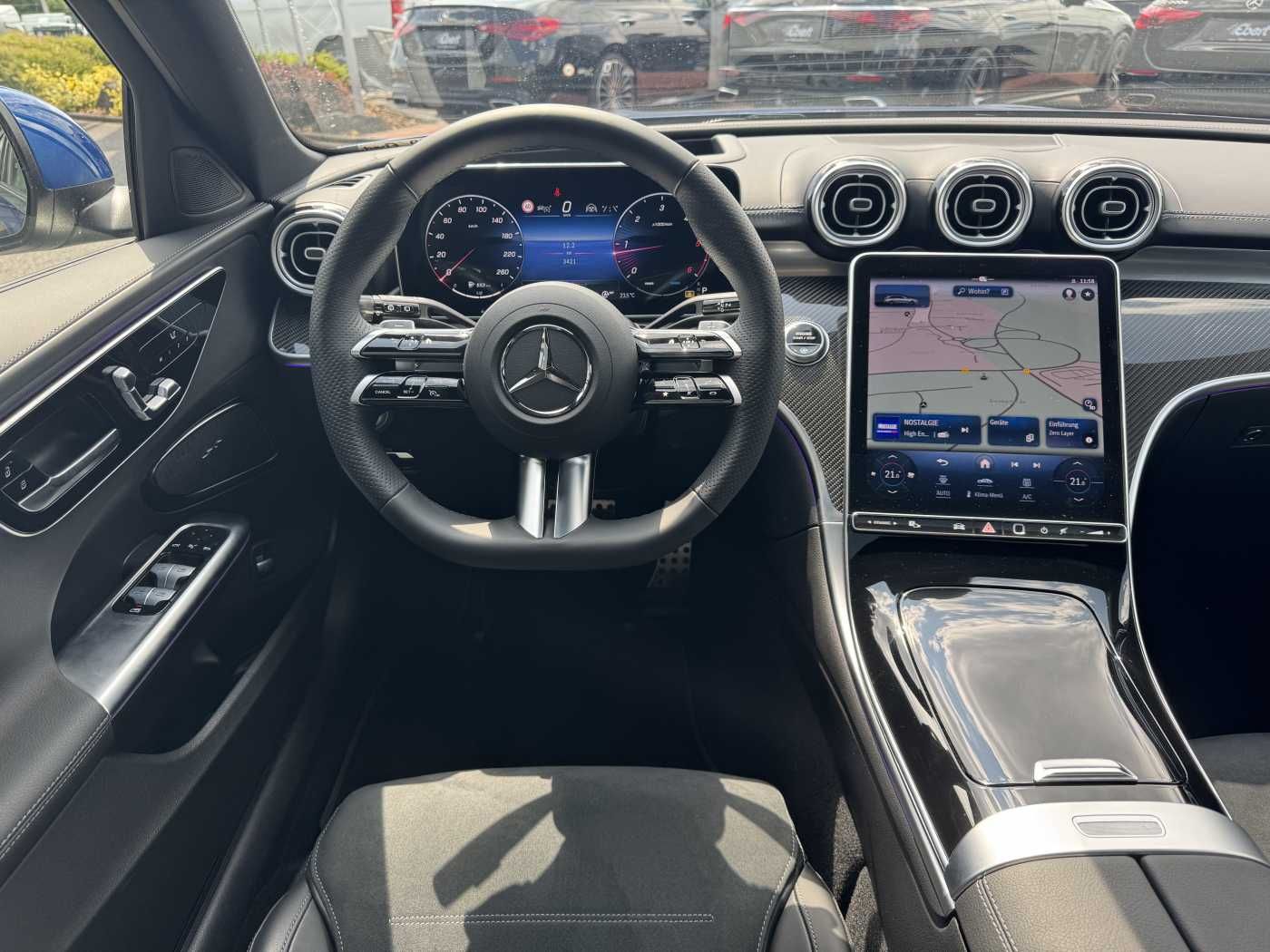Fahrzeugabbildung Mercedes-Benz C 200d AMG+Pano+Distr+Digital+AHK+HUD+360+IHC+