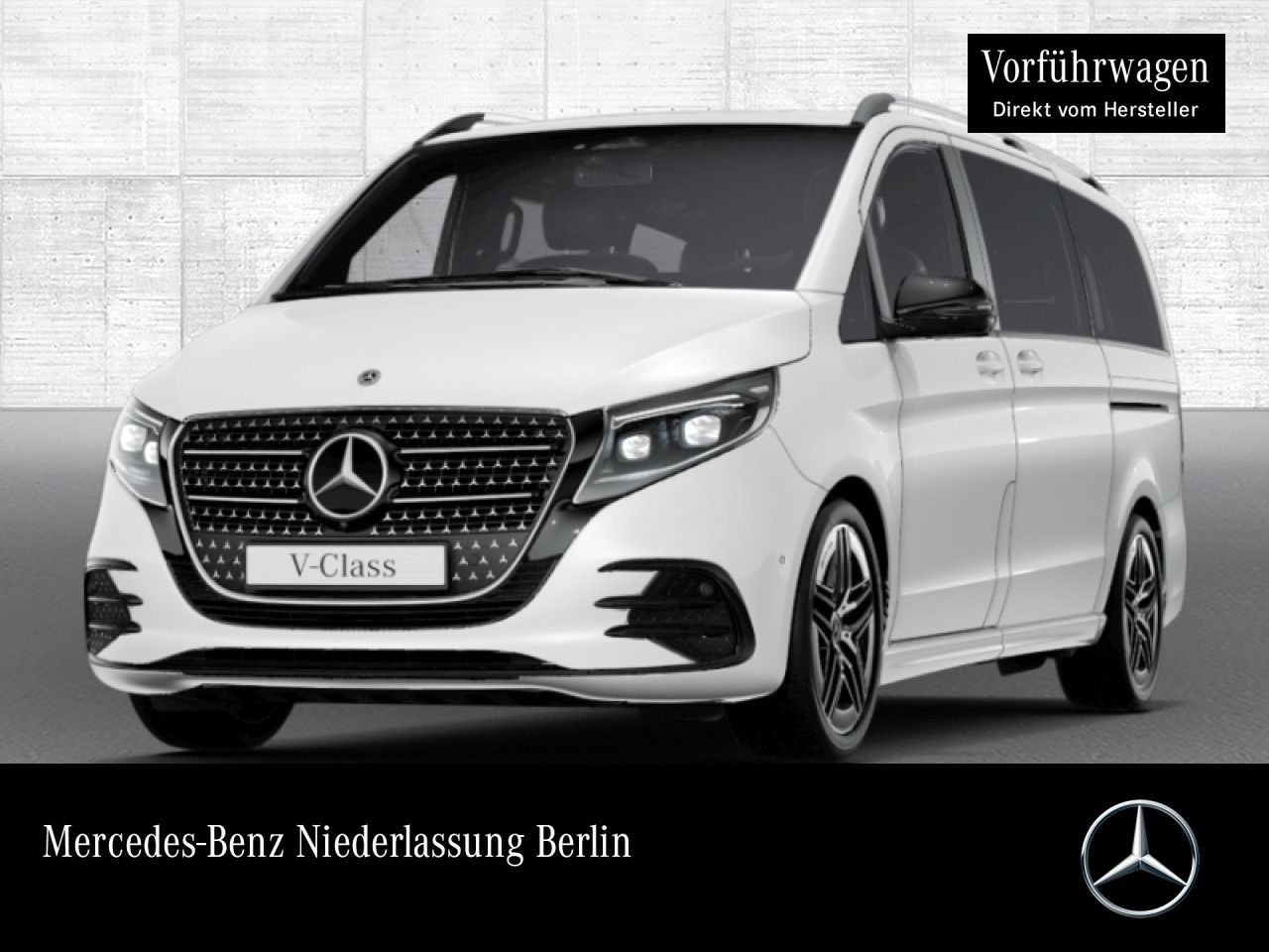 MERCEDES-BENZ V 300 d AVG AMG Airmatic AHK Tisch Sitzklima