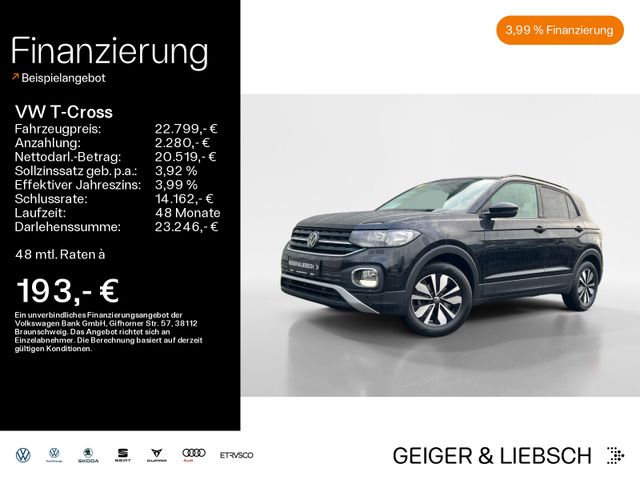 Volkswagen T-Cross 1.0 TSI DSG MOVE*NAVI*SHZ*PDC*16ZOLL