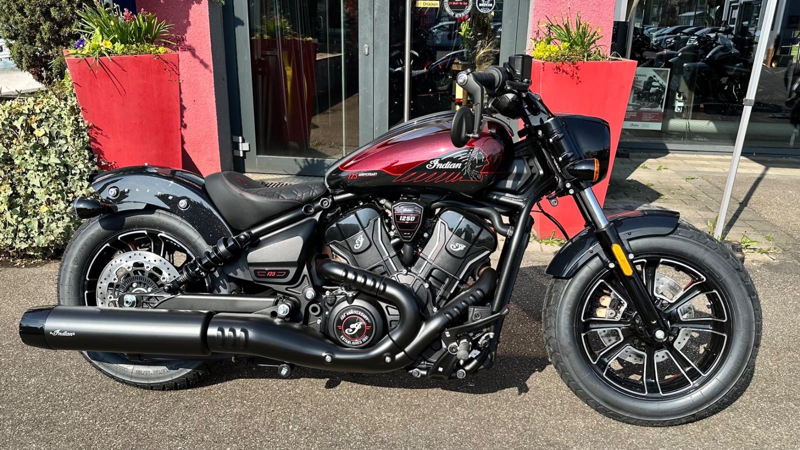 Indian Scout Bobber 125 Jahre