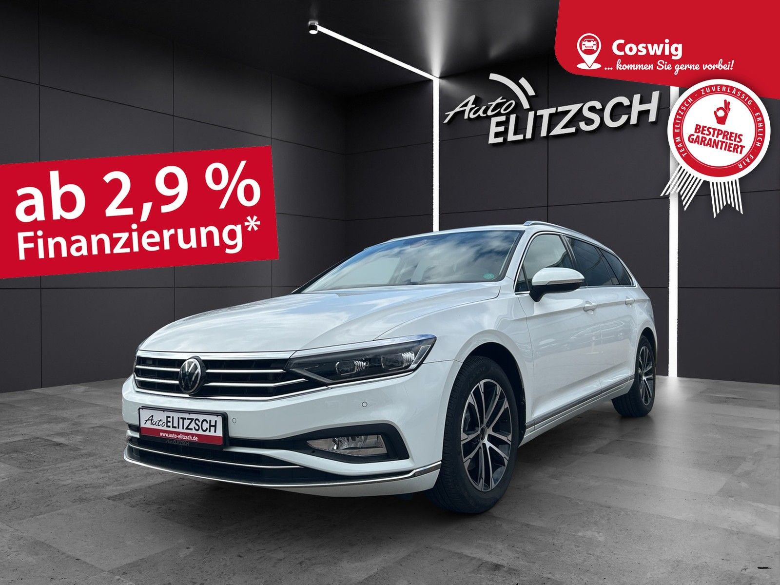 Fahrzeugabbildung Volkswagen Passat Variant Elegance TDI DSG IQ.Light ACC AHK