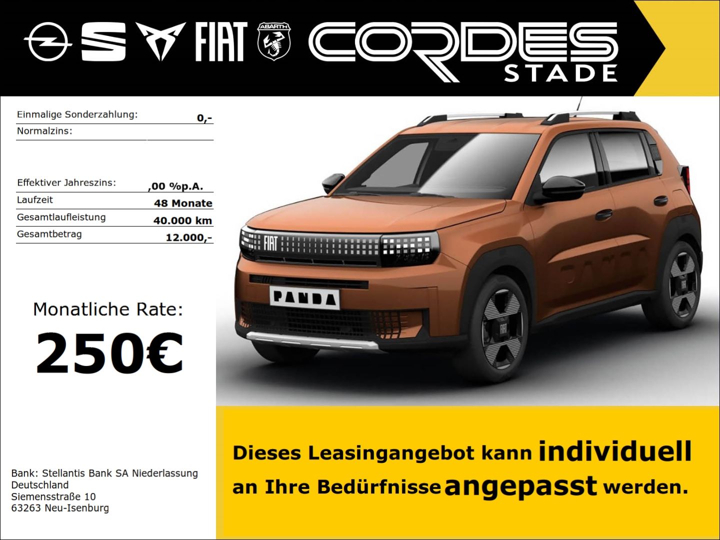 Fiat Grande Panda GRANDE PANDA HYBRID LA PRIMA Navi L