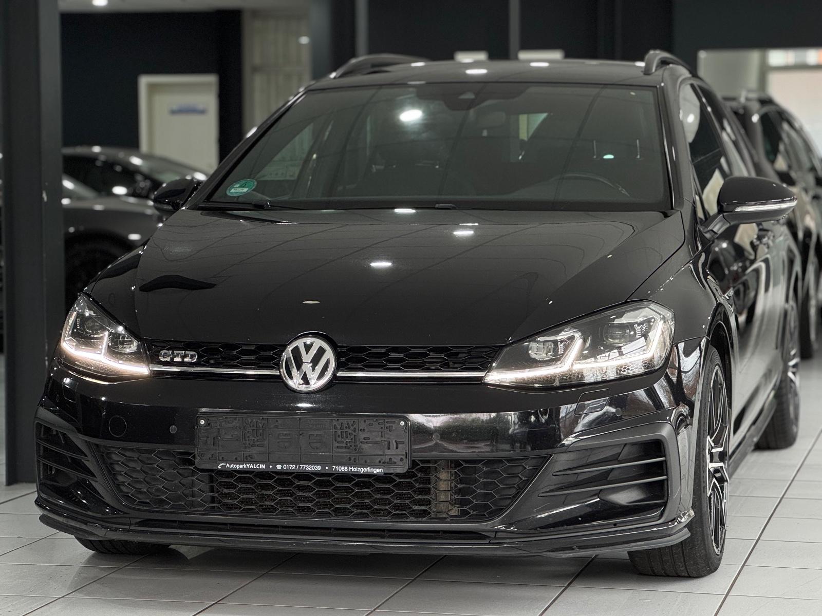 Volkswagen Golf VII Var. GTD *DSG*RCAM*LED*NAV*SPUR/TOT*18Z