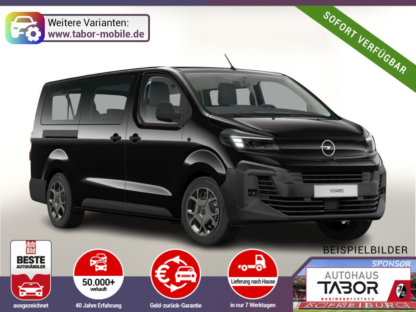 Opel Vivaro Kombi XL 2.0 177 AT8 9S Nav Klima VollLED